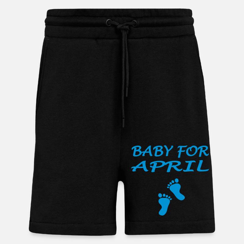 Baby for April - Short bio décontracté fabriqué en UE - SOLID BLACK