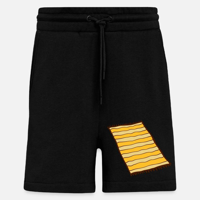 Cool Carpet Design - Shorts - made by SPREAD - SOLID BLACK