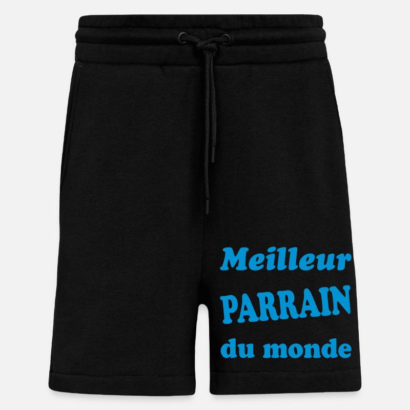 Bester GODFATHER - Shorts - made by SPREAD - SOLID BLACK