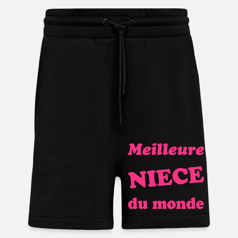 Beste Nichte - Shorts - made by SPREAD - SOLID BLACK