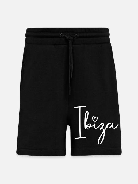 Ibiza Herz - Shorts - made by SPREAD - SOLID BLACK