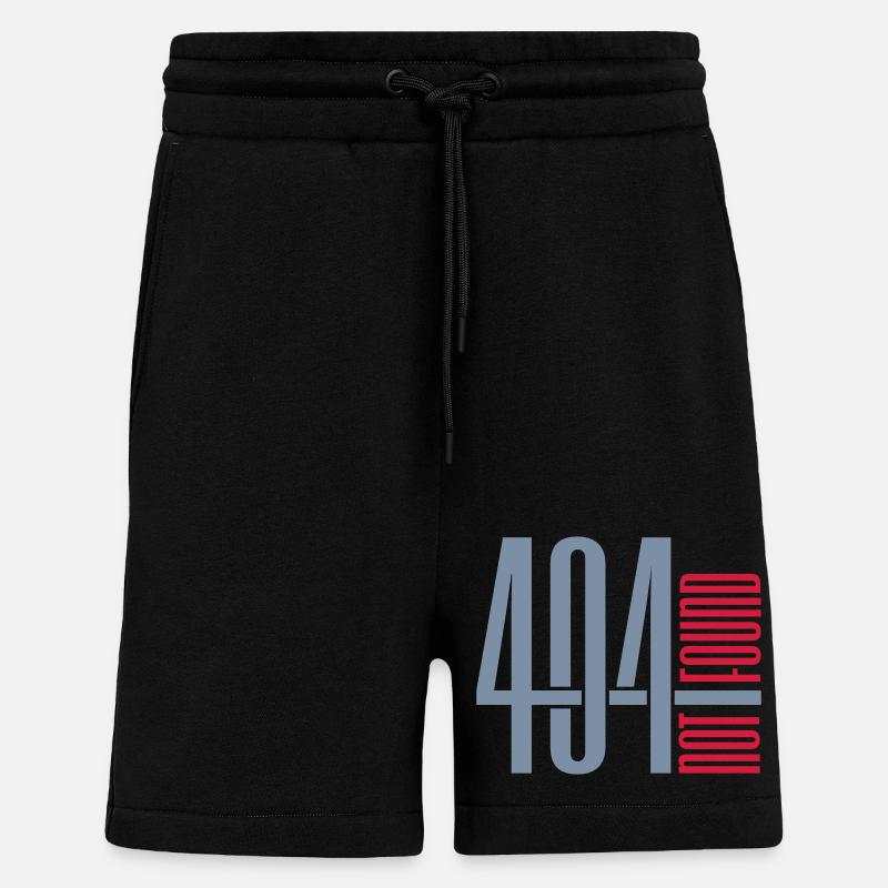 404 not found Error - Shorts - made by SPREAD - SOLID BLACK