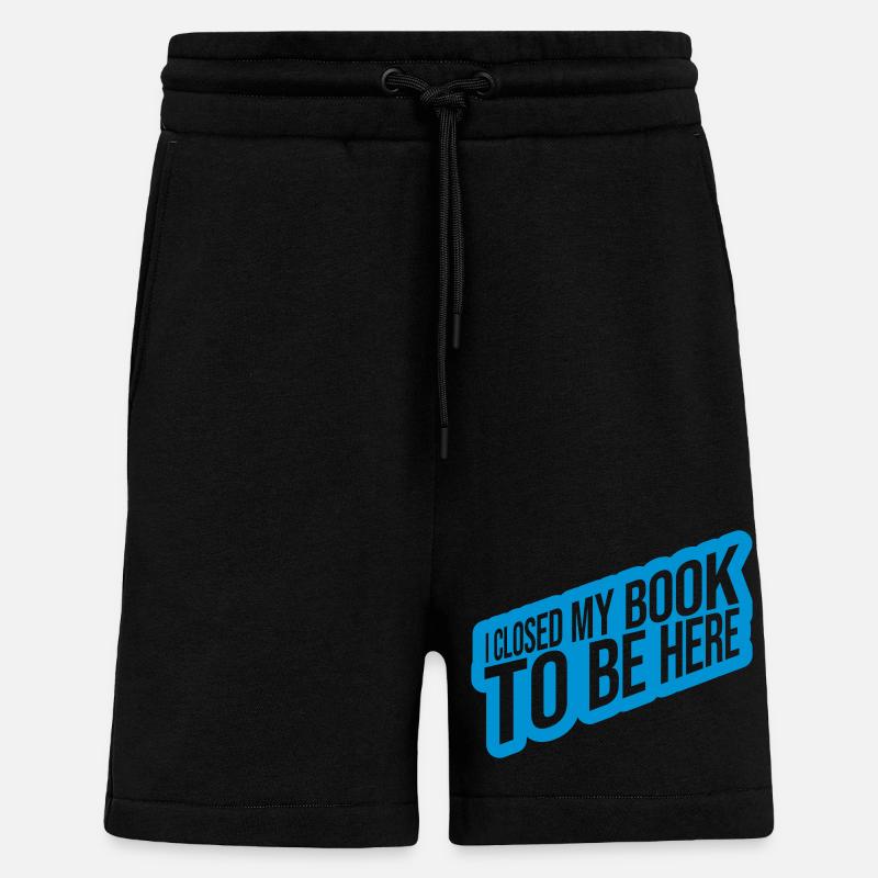 I closed my book - Shorts - made by SPREAD - SOLID BLACK