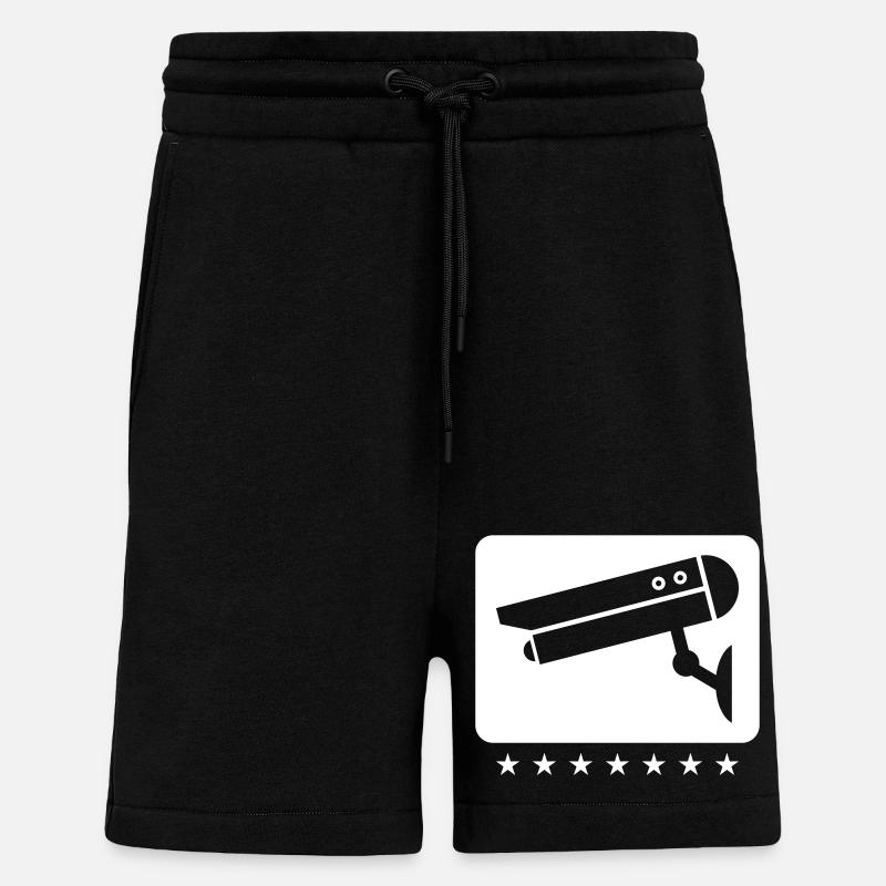 kamera icon - Shorts - made by SPREAD - SOLID BLACK
