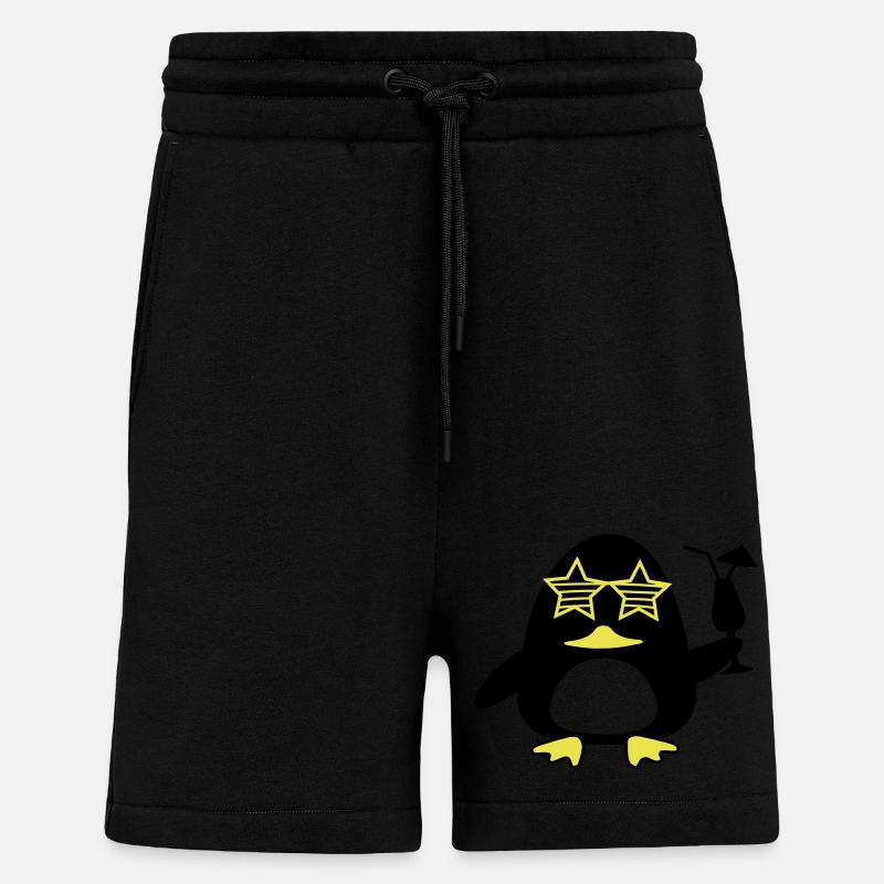 Beach Duck - Shorts - made by SPREAD - SOLID BLACK