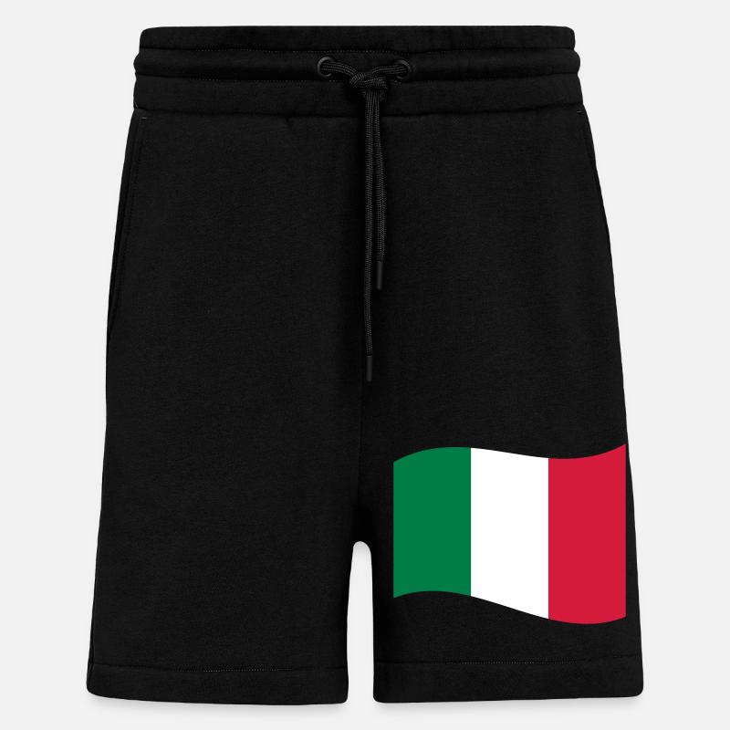 italy - Shorts - made by SPREAD - SOLID BLACK