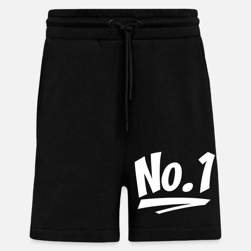 Nummer eins - Shorts - made by SPREAD - SOLID BLACK