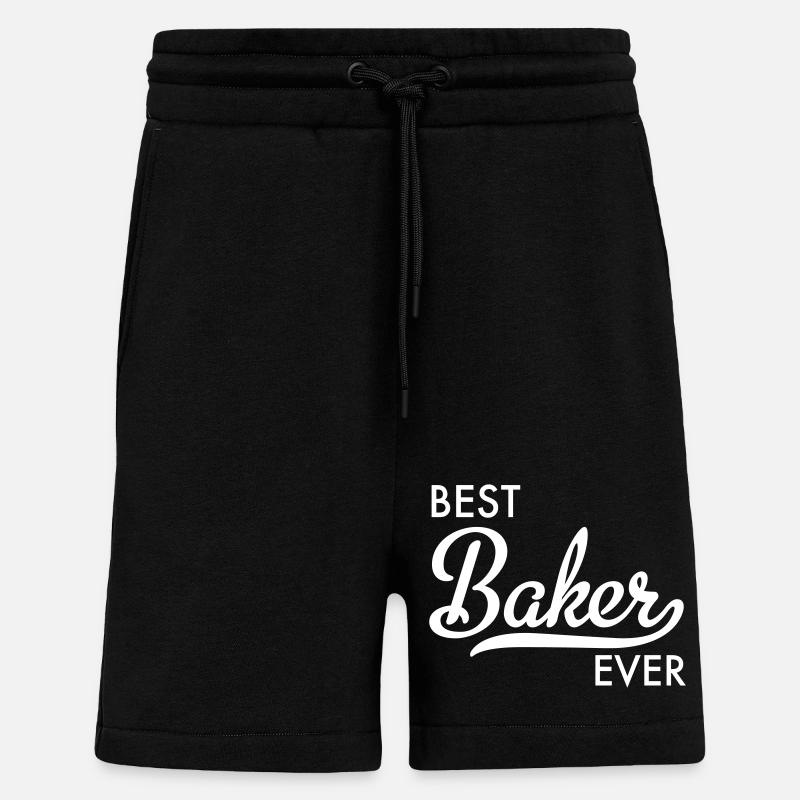 baker - Shorts - made by SPREAD - SOLID BLACK