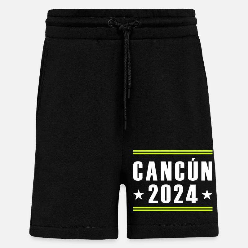 Cancun 2024 - Shorts - made by SPREAD - SOLID BLACK