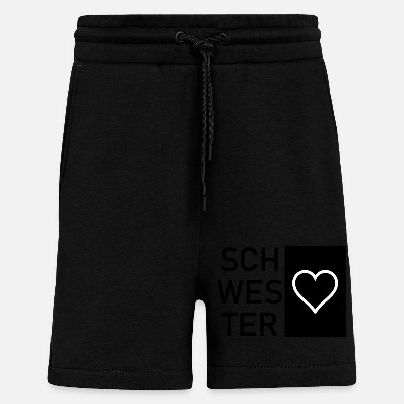 Schwesterherz - Shorts - made by SPREAD - SOLID BLACK