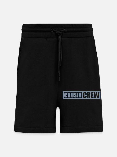 Leader Cousin Crew Team - Shorts - made by SPREAD - SOLID BLACK