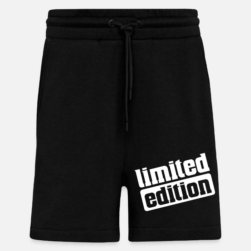 Édition limitée - Short bio décontracté fabriqué en UE - SOLID BLACK