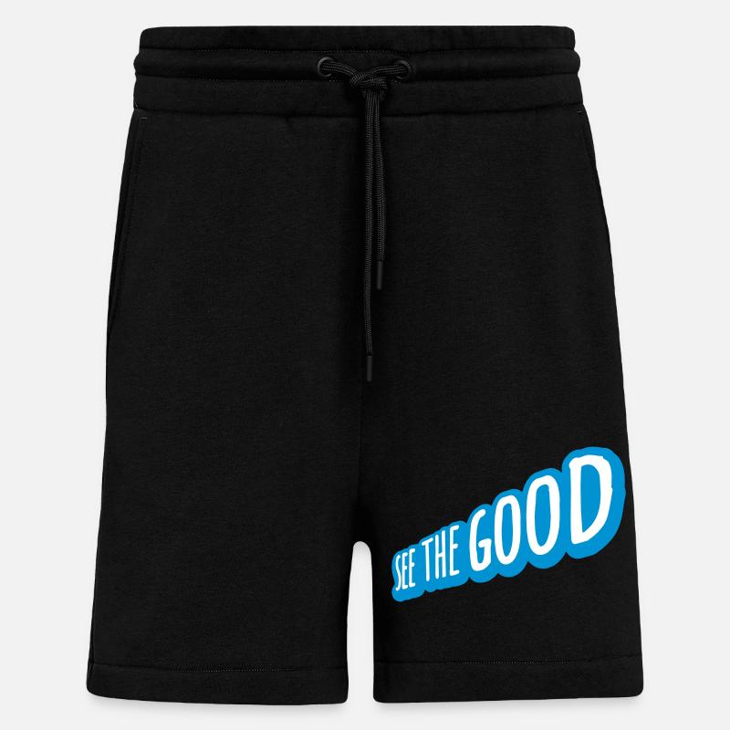see the good quote - Shorts - made by SPREAD - SOLID BLACK