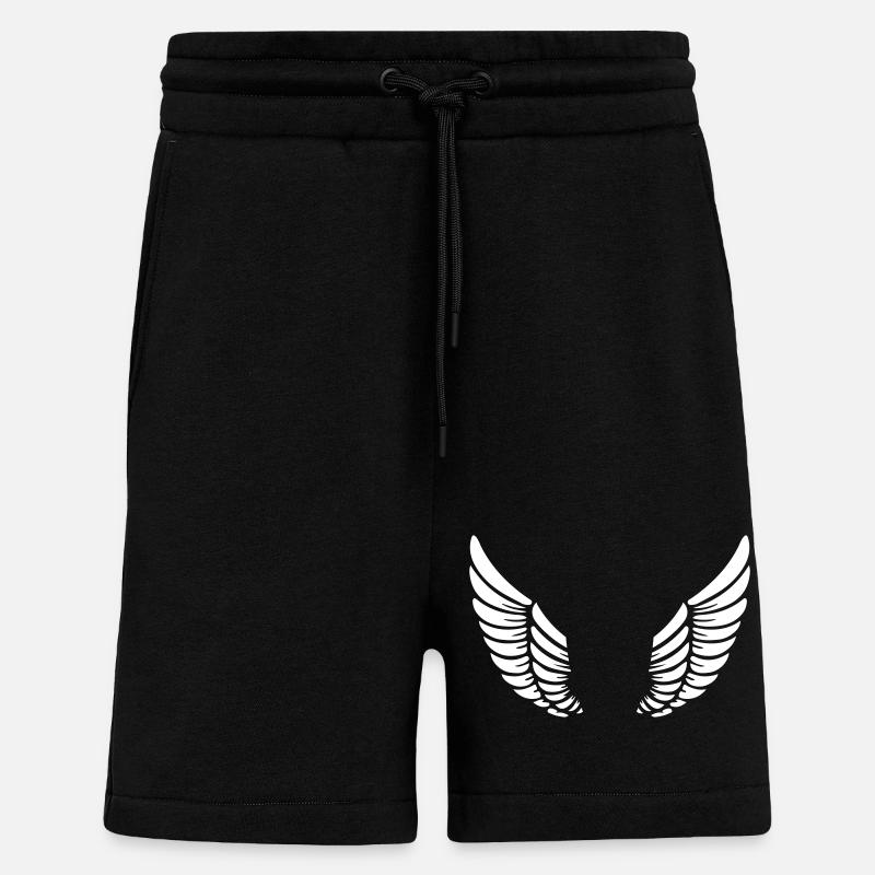 ala - Pantaloncini ecologici casual Made in UE - SOLID BLACK