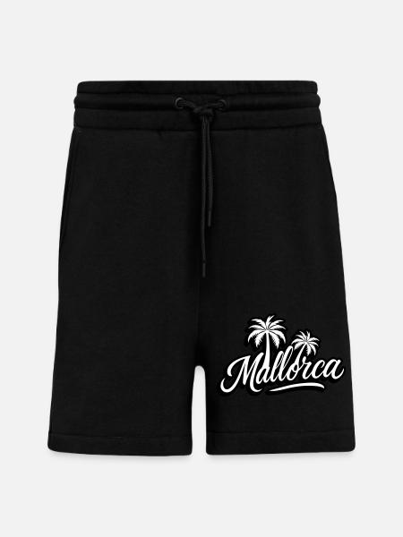 Mallorca Palmen - Shorts - made by SPREAD - SOLID BLACK