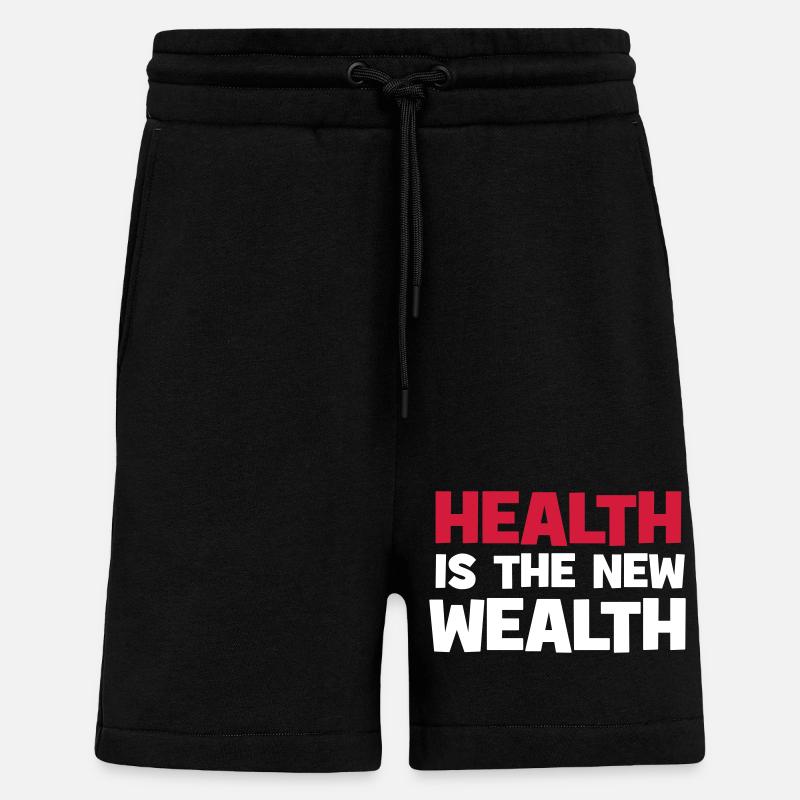 Gesundheit - Shorts - made by SPREAD - SOLID BLACK