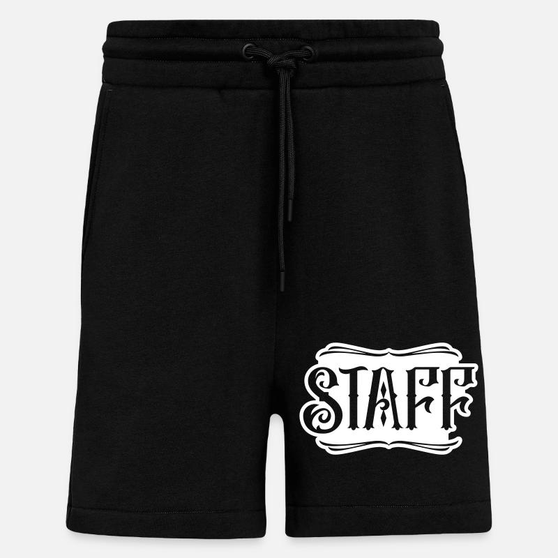 Staff Member - Shorts - made by SPREAD - SOLID BLACK