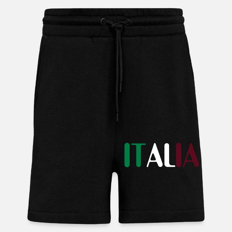 Italia - Shorts - made by SPREAD - SOLID BLACK