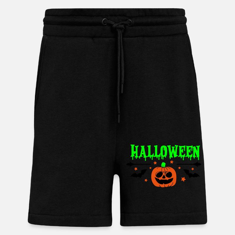 halloween - Shorts - made by SPREAD - SOLID BLACK