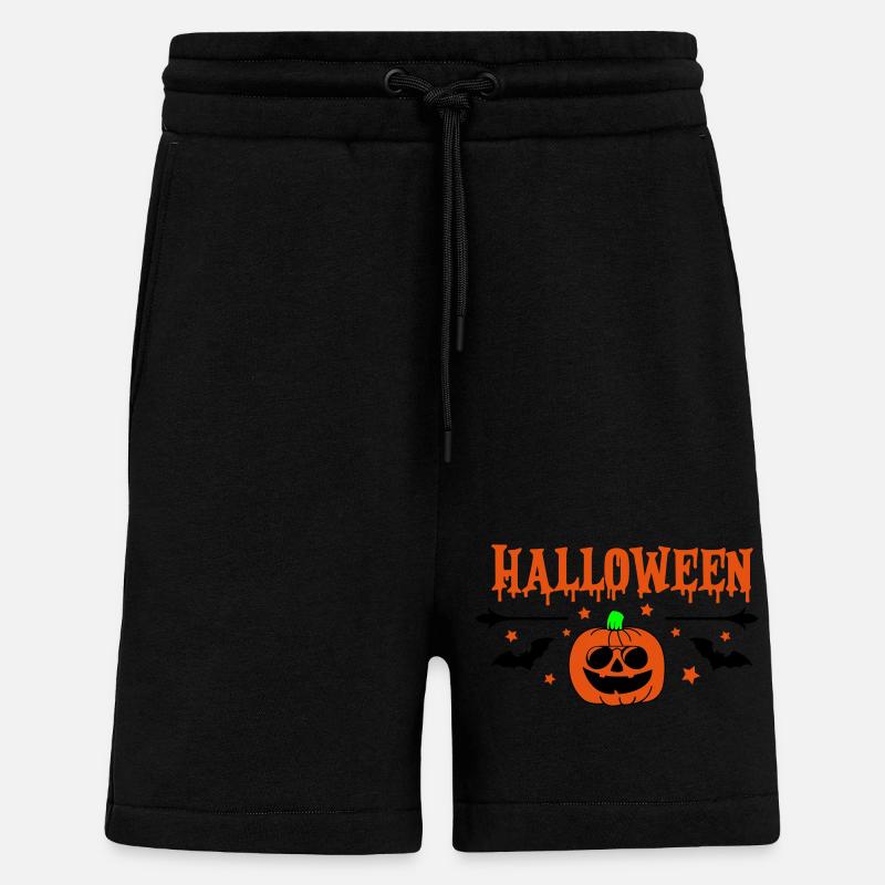 halloween - Shorts - made by SPREAD - SOLID BLACK