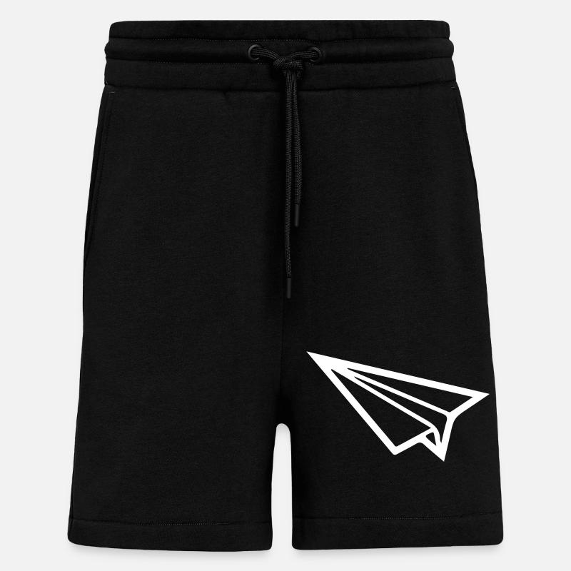 Papierflieger - Shorts - made by SPREAD - SOLID BLACK