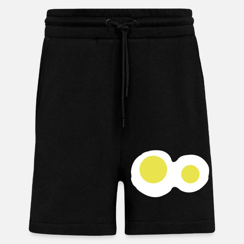 spiegeleier - Shorts - made by SPREAD - SOLID BLACK