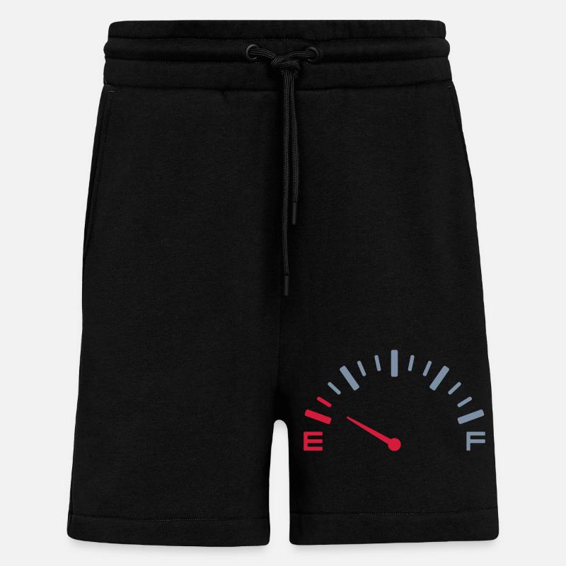 Tank Leer Anzeige - Shorts - made by SPREAD - SOLID BLACK