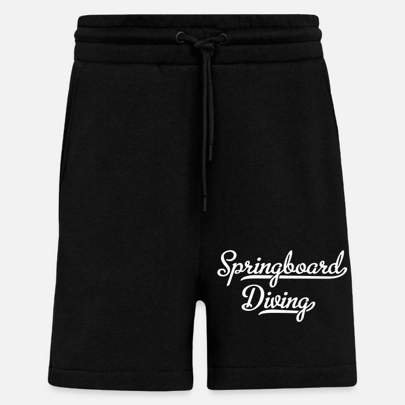 Plongée - Short bio décontracté fabriqué en UE - SOLID BLACK