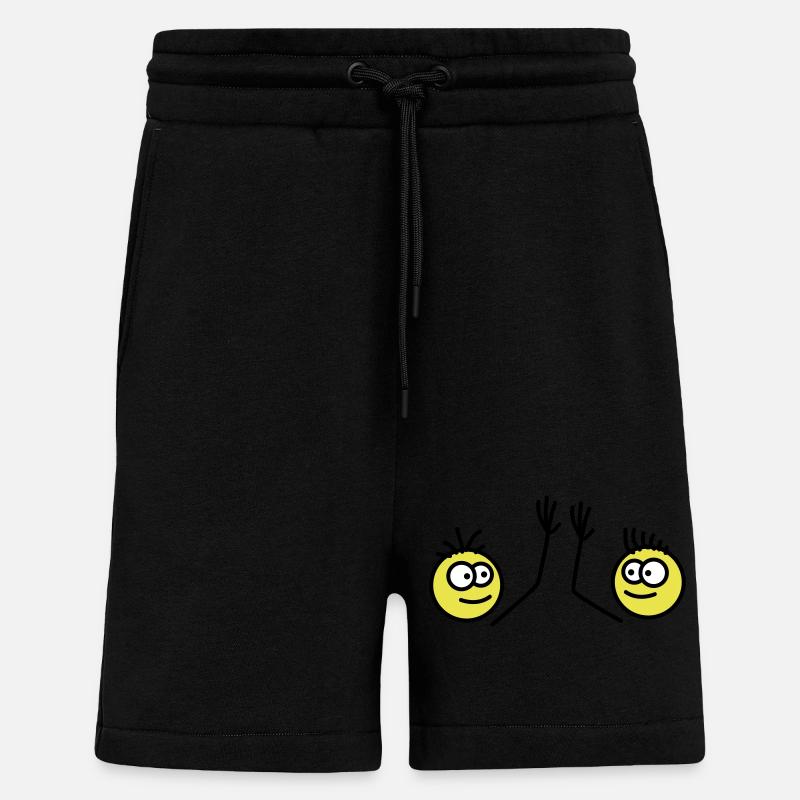 Bros - Shorts - made by SPREAD - SOLID BLACK