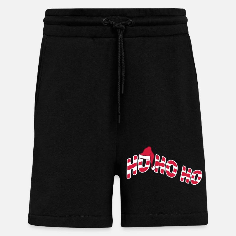 Muetze Rouge Ho - Short bio décontracté fabriqué en UE - SOLID BLACK