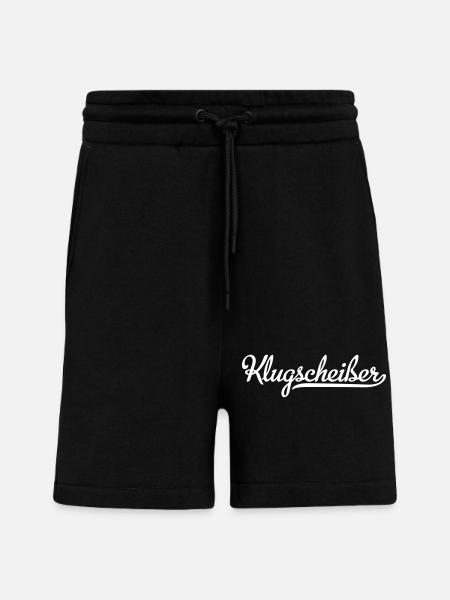 Klugscheißer - Shorts - made by SPREAD - SOLID BLACK