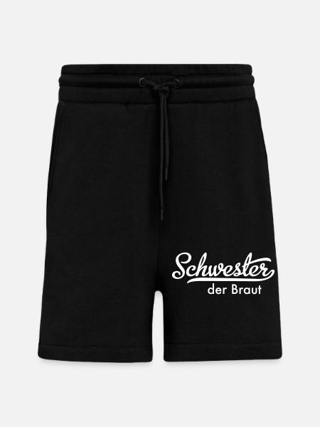 Schwester der Braut - Shorts - made by SPREAD - SOLID BLACK
