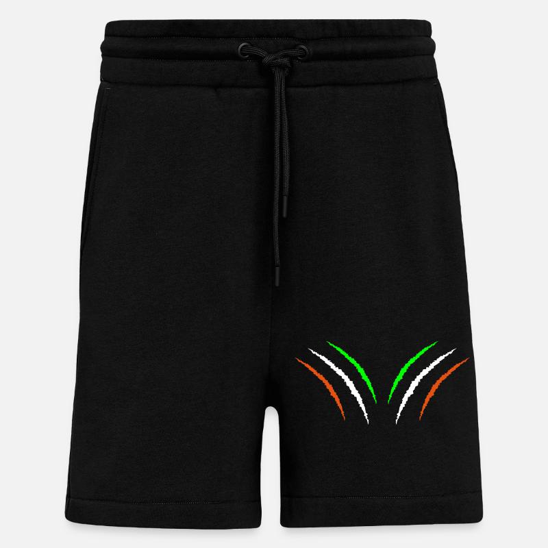 krallen irland 2 - Shorts - made by SPREAD - SOLID BLACK