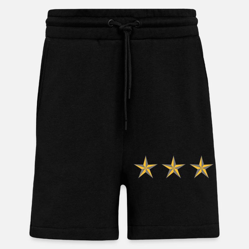 Sternmilitär - Shorts - made by SPREAD - SOLID BLACK