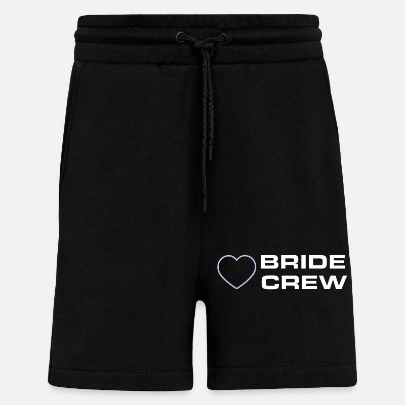 Bride Crew - Shorts - made by SPREAD - SOLID BLACK
