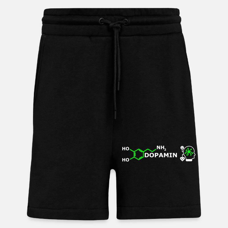 DOPAMIN - Shorts - made by SPREAD - SOLID BLACK