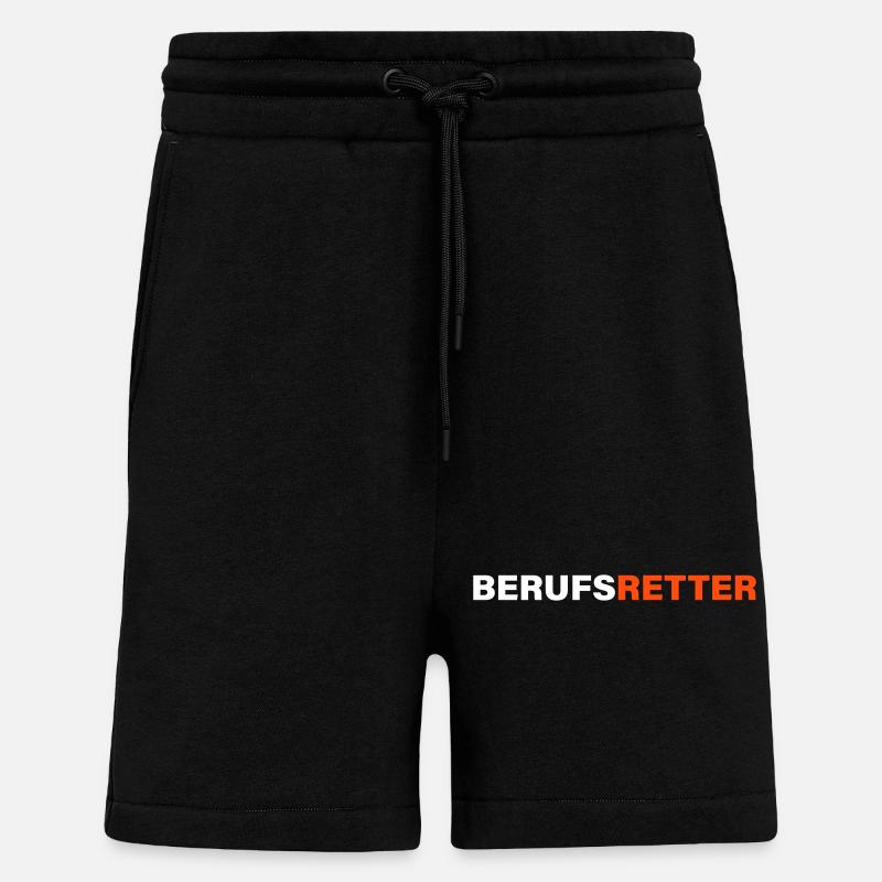Professional rescuer - Shorts - made by SPREAD - SOLID BLACK
