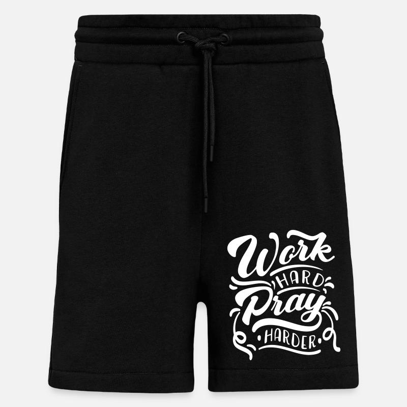 work claim motivation - Shorts - made by SPREAD - SOLID BLACK