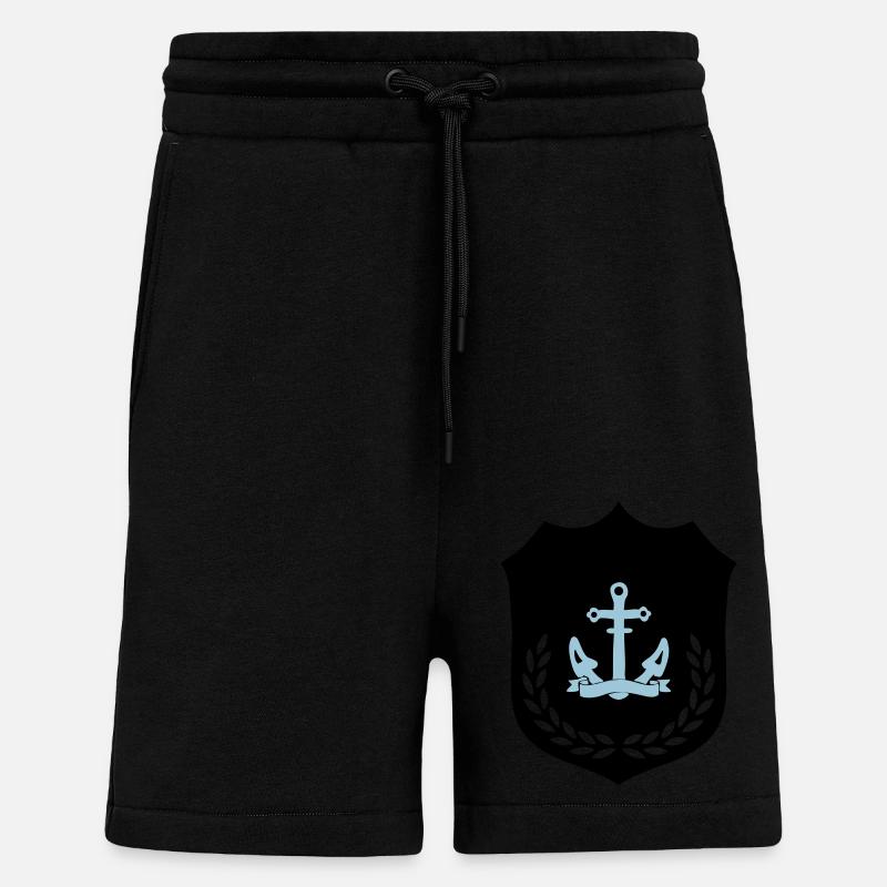 anker wappen - Shorts - made by SPREAD - SOLID BLACK