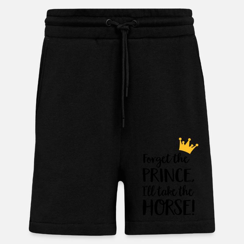Pferd - Shorts - made by SPREAD - SOLID BLACK