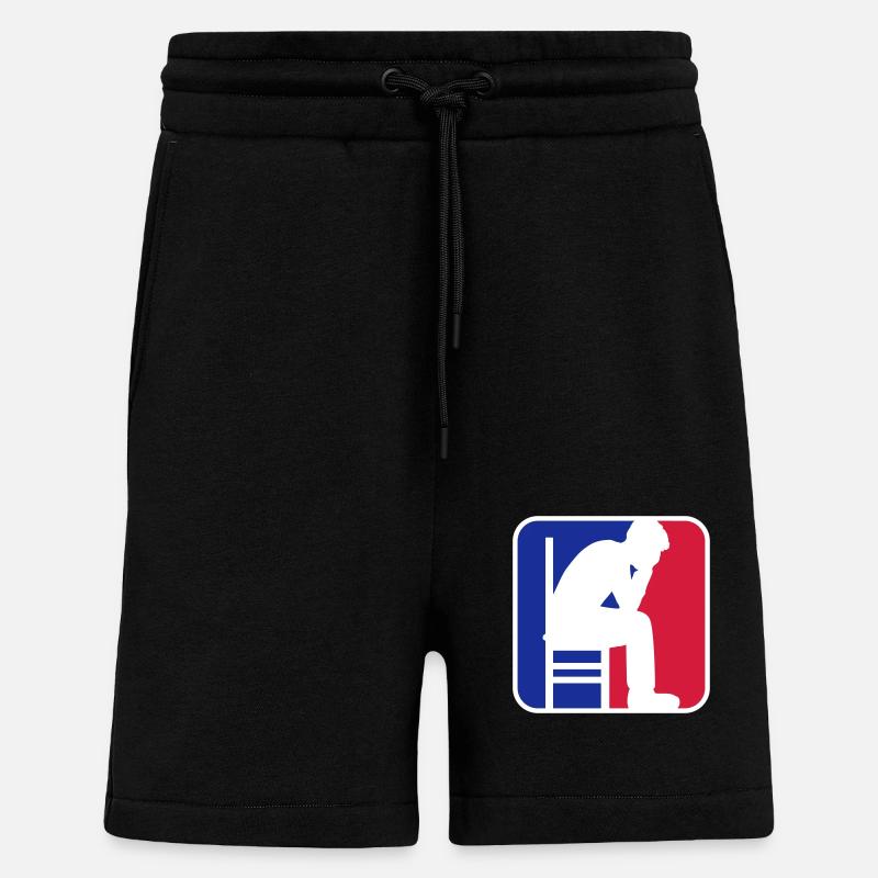 Depression sport logo - Shorts - made by SPREAD - SOLID BLACK