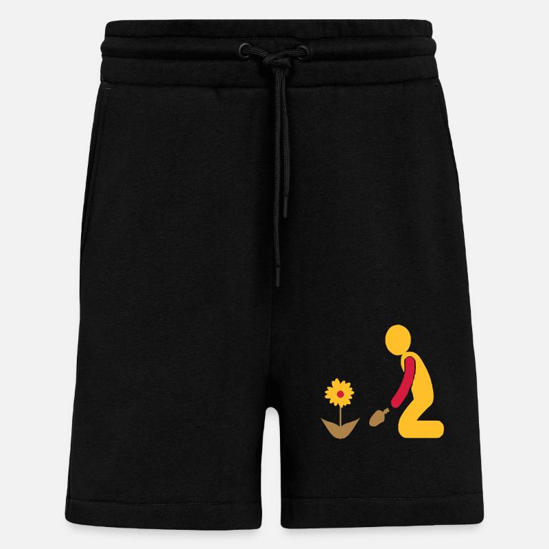 Garten - Shorts - made by SPREAD - SOLID BLACK