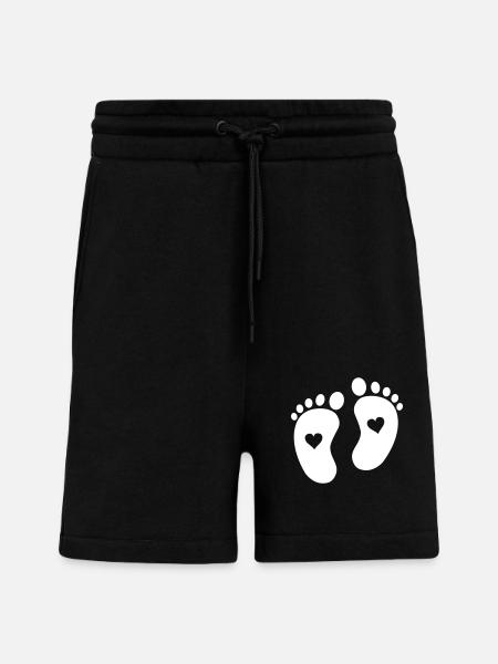 Baby feet - Shorts - made by SPREAD - SOLID BLACK