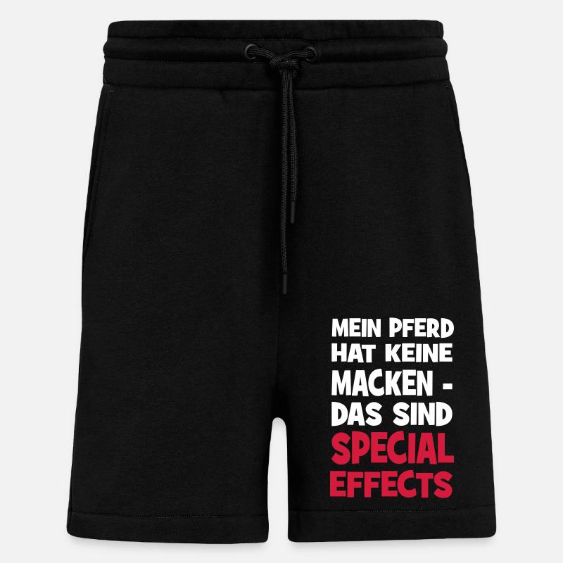Special EffectsPferd - Shorts - made by SPREAD - SOLID BLACK