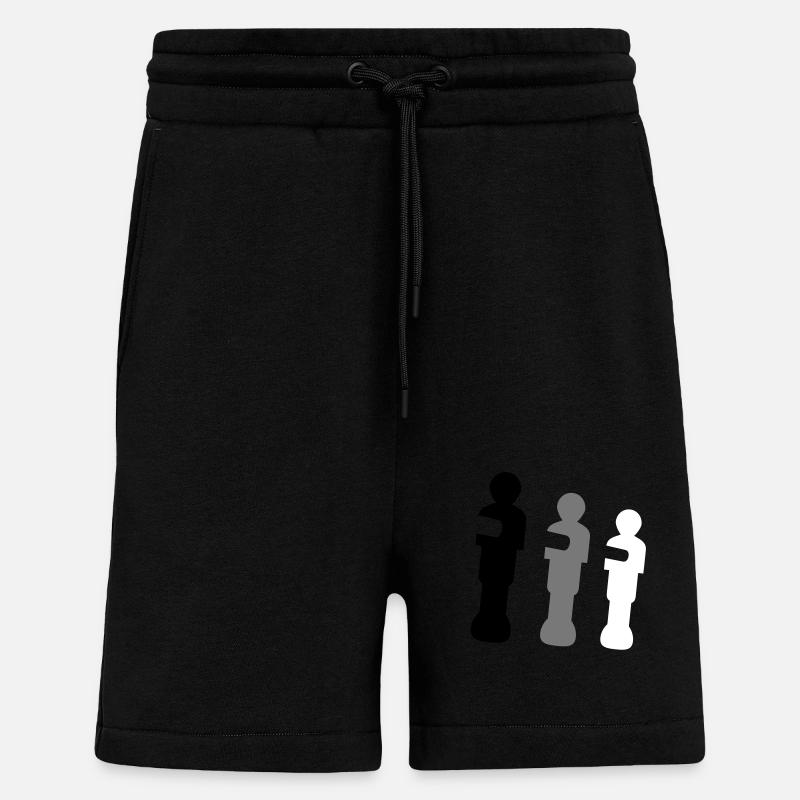 kicker - Short bio décontracté fabriqué en UE - SOLID BLACK