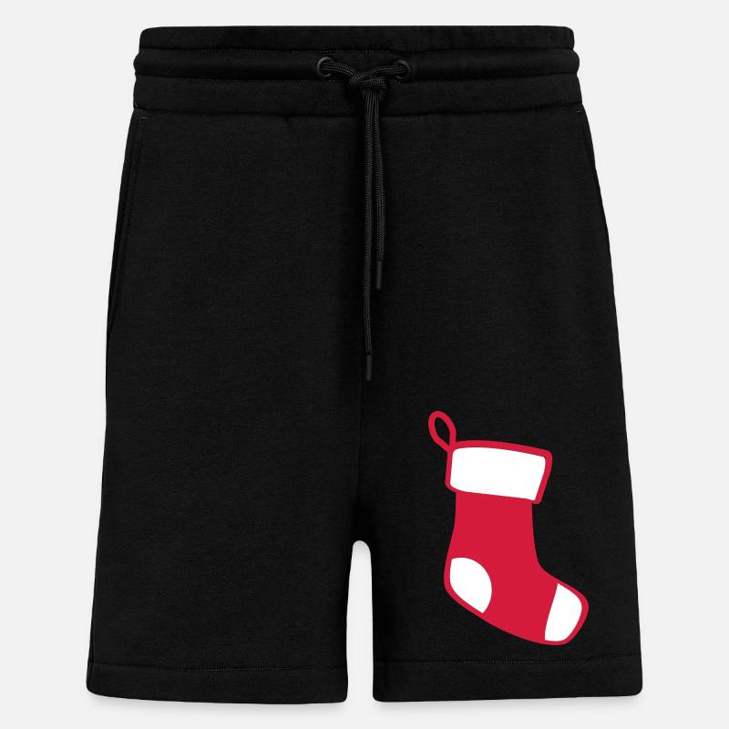 Weihnachtsstrumpf - Shorts - made by SPREAD - SOLID BLACK
