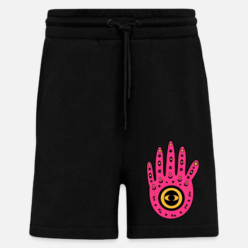 Hand der Fatima - Shorts - made by SPREAD - SOLID BLACK