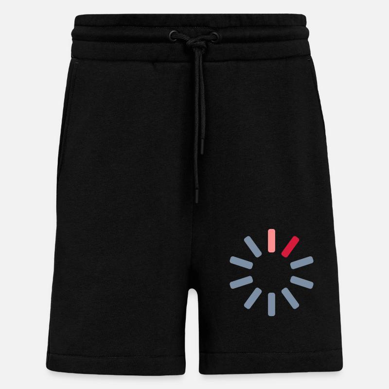Buffer no connection Logo - Shorts - made by SPREAD - SOLID BLACK