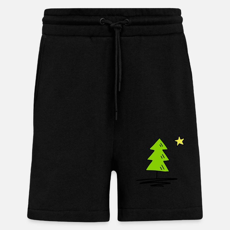 Tannenbaum - Shorts - made by SPREAD - SOLID BLACK