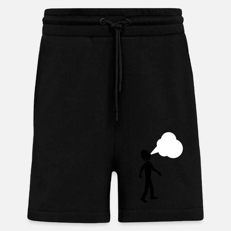 pusten - Shorts - made by SPREAD - SOLID BLACK
